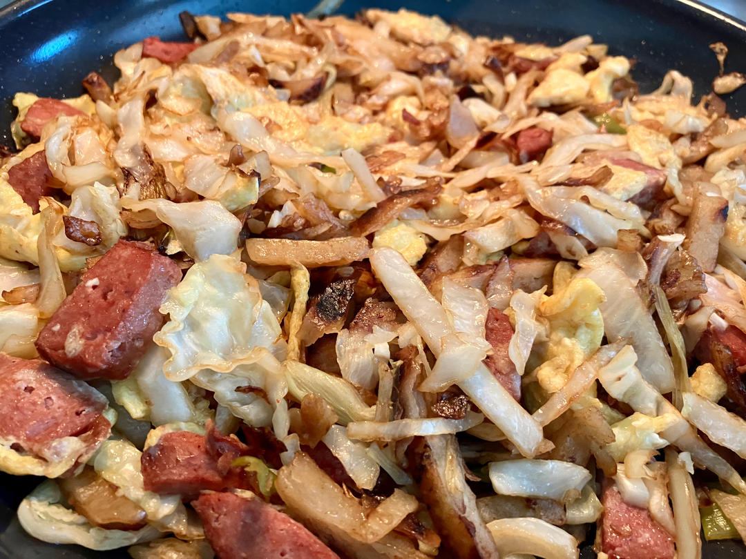 老北京素炒饼(肉炒饼)