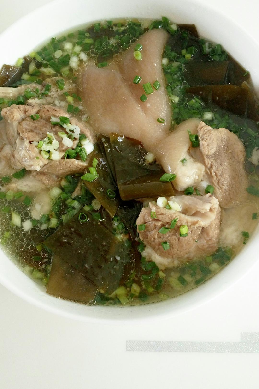 指尖上的温柔1944_w2pc做的海带炖猪蹄