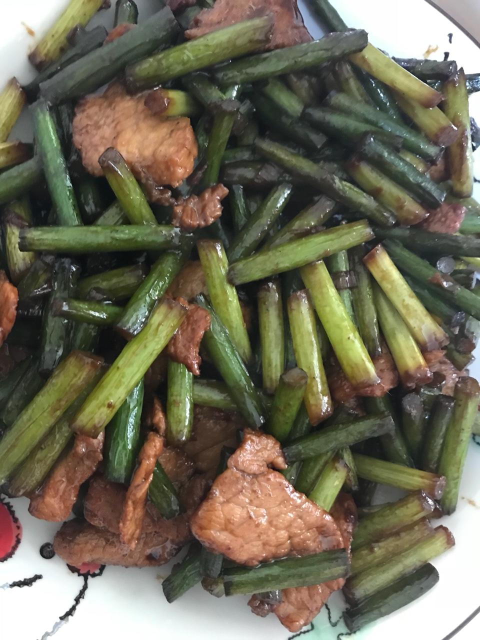 蒜薹炒肉