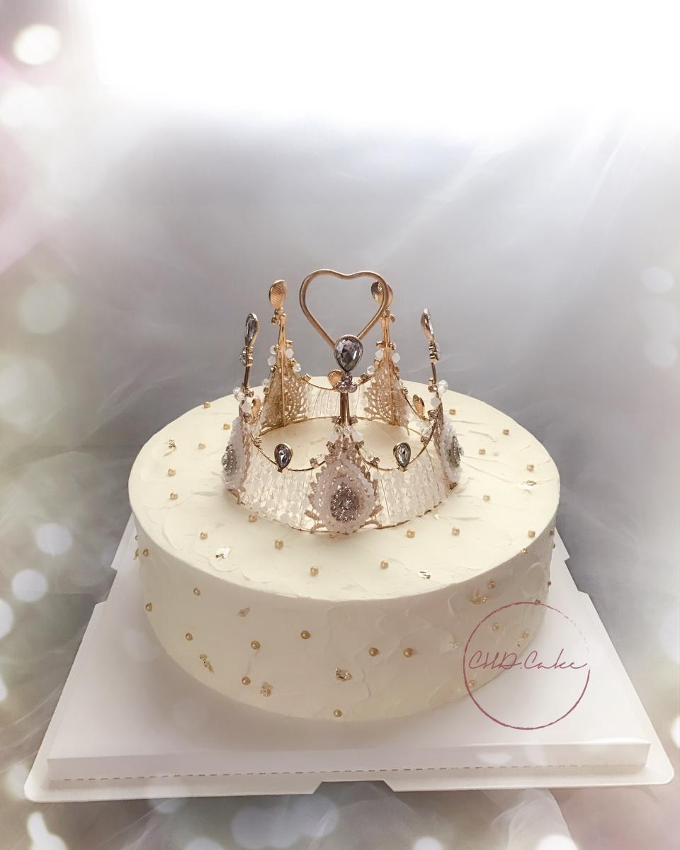 MyQueen主题皇冠蛋糕