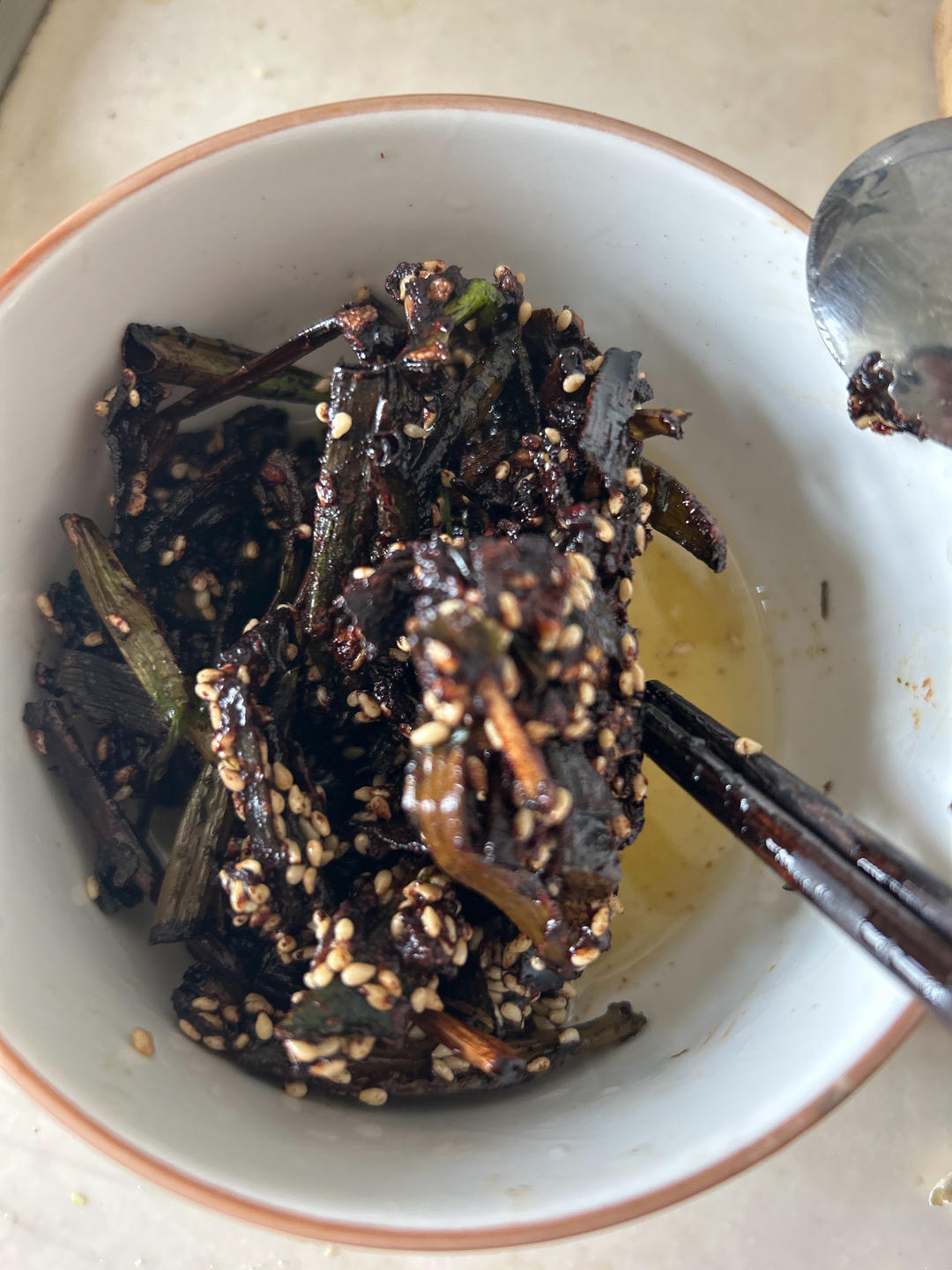 10分钟搞定的一碗葱油拌面