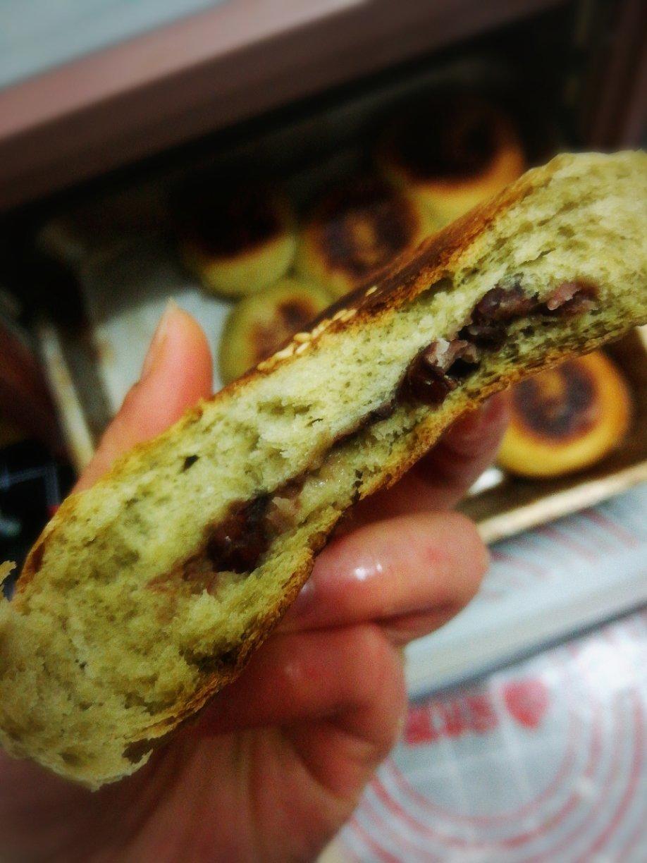 日式和风红豆包