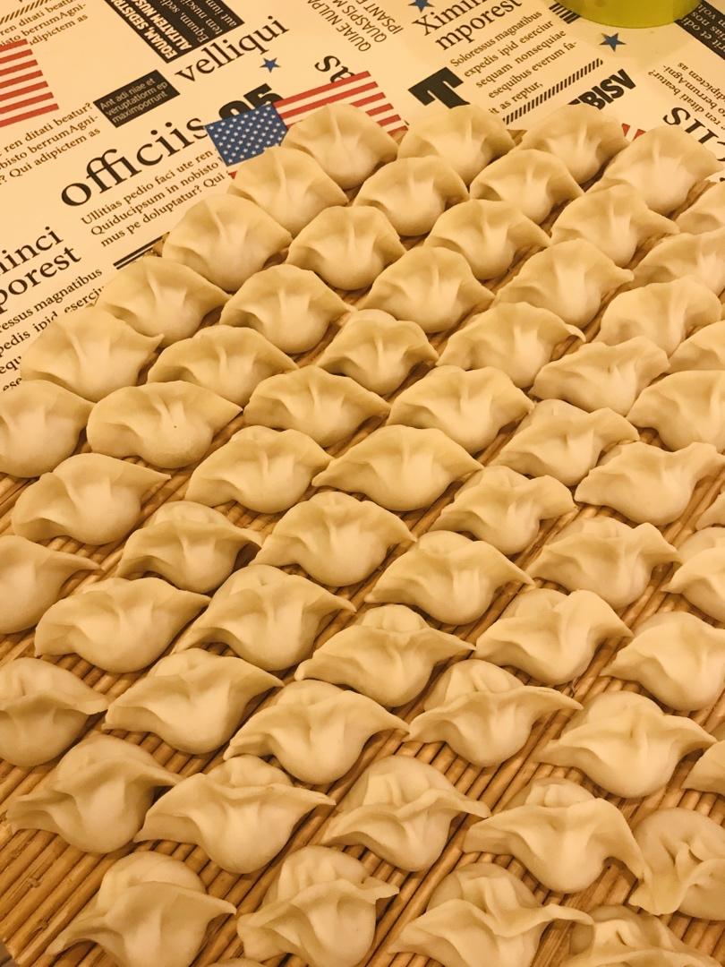 饭店水饺包法