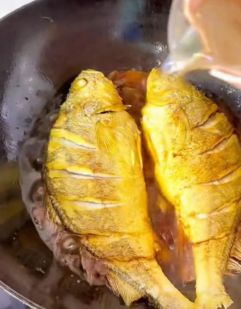 家常炖黄花鱼