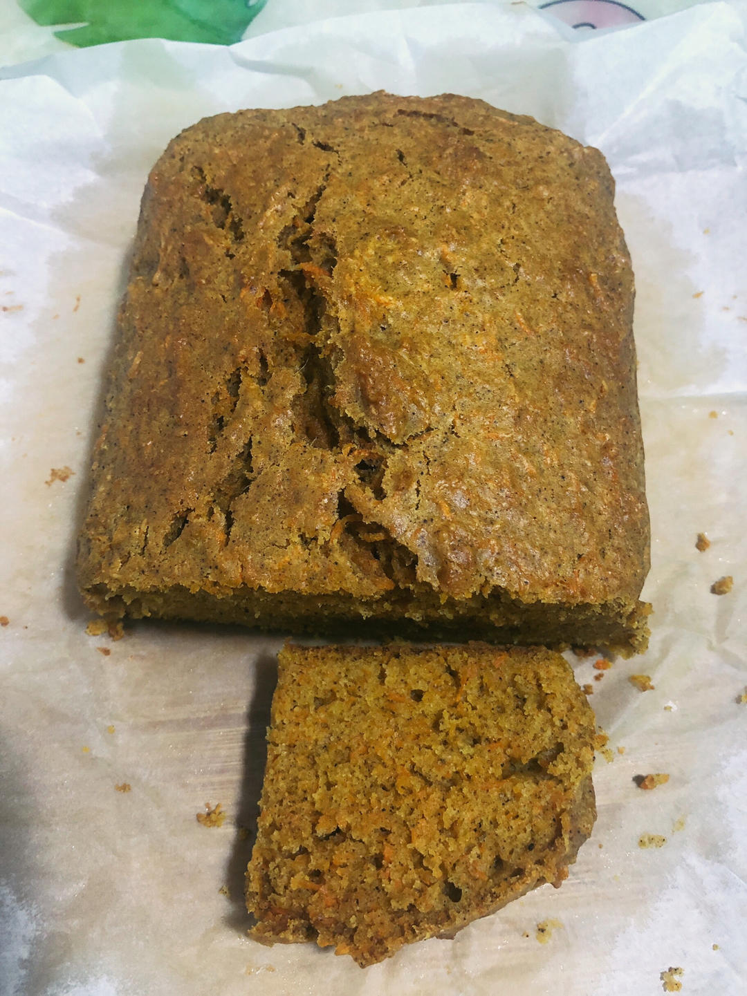 简易快速版胡萝卜蛋糕 Carrot cake