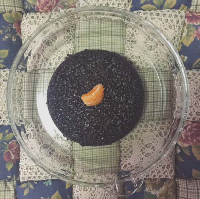 黑米豆沙糕