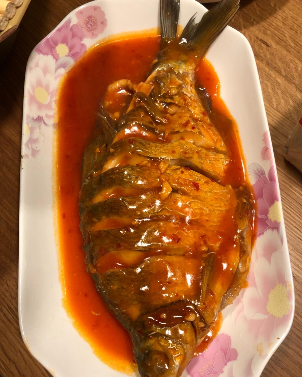 汤圆和美美做的糖醋鱼(媲美饭店超简单高颜值)