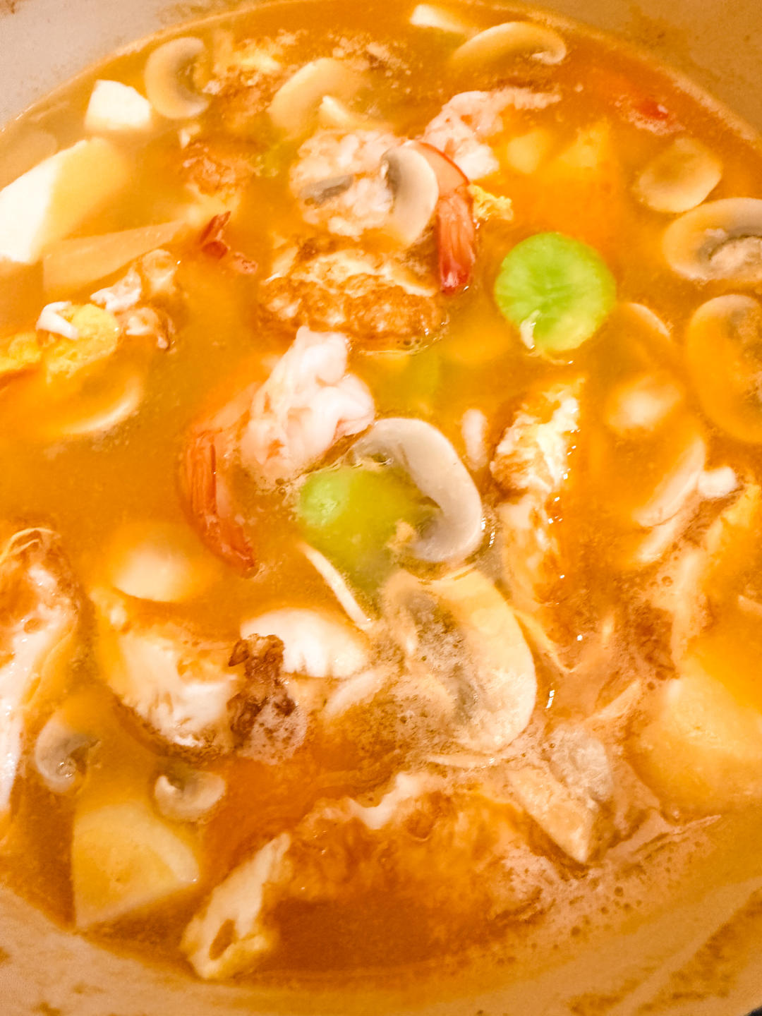 春日限定春笋鲜虾汤