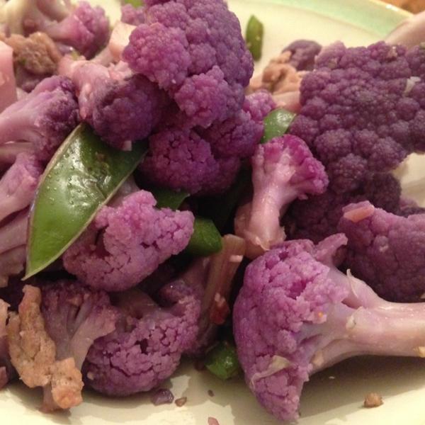 干锅紫菜花