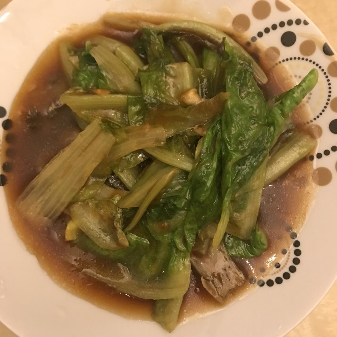家常菜 蚝油生菜