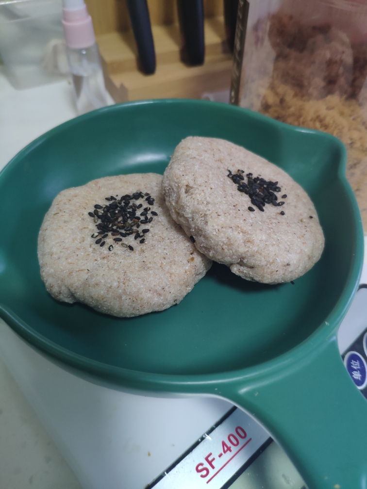 生酮低碳-咸蛋黄肉松糯米煎饼（椰子粉版快手早餐，可创意糯米糍年糕等）的做法 步骤8