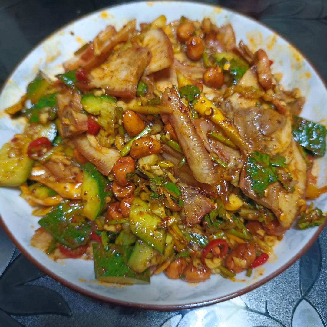 凉拌黄瓜猪头肉