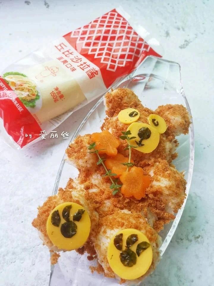 芝心蟹肉奶油薯球