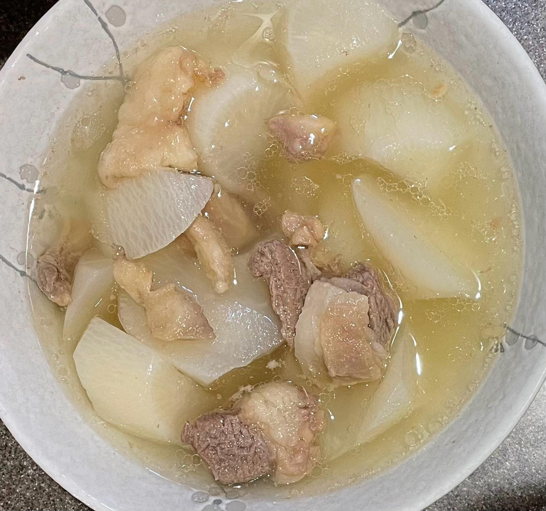 清炖羊肉白萝卜