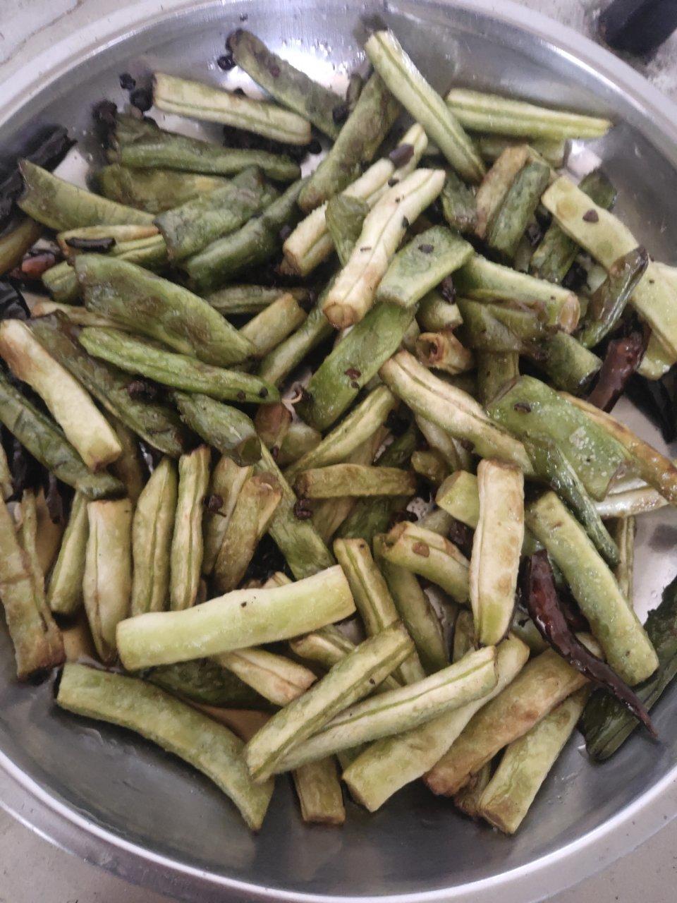 素版干煸芸豆