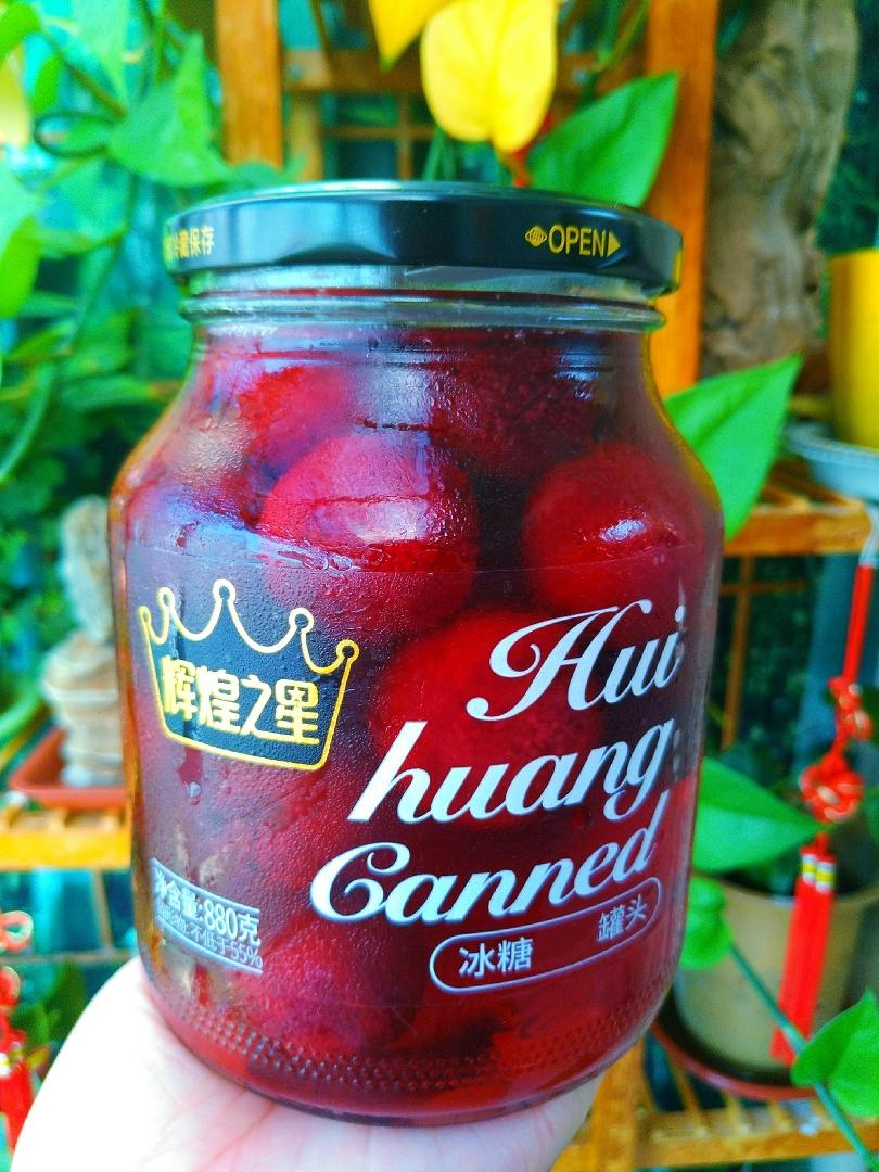 冰糖杨梅罐头的做法