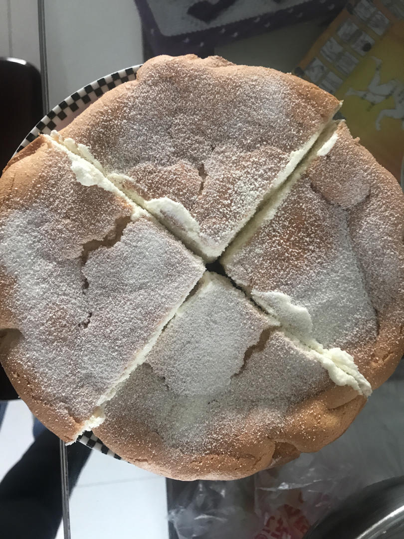 🔥口感细腻丰富，制作简单—日式冰乳酪戚风蛋糕