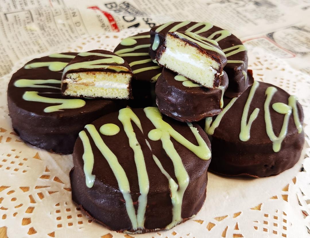 超级简单巧克力派