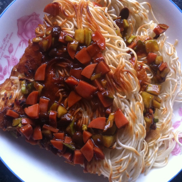 挂面煎饼