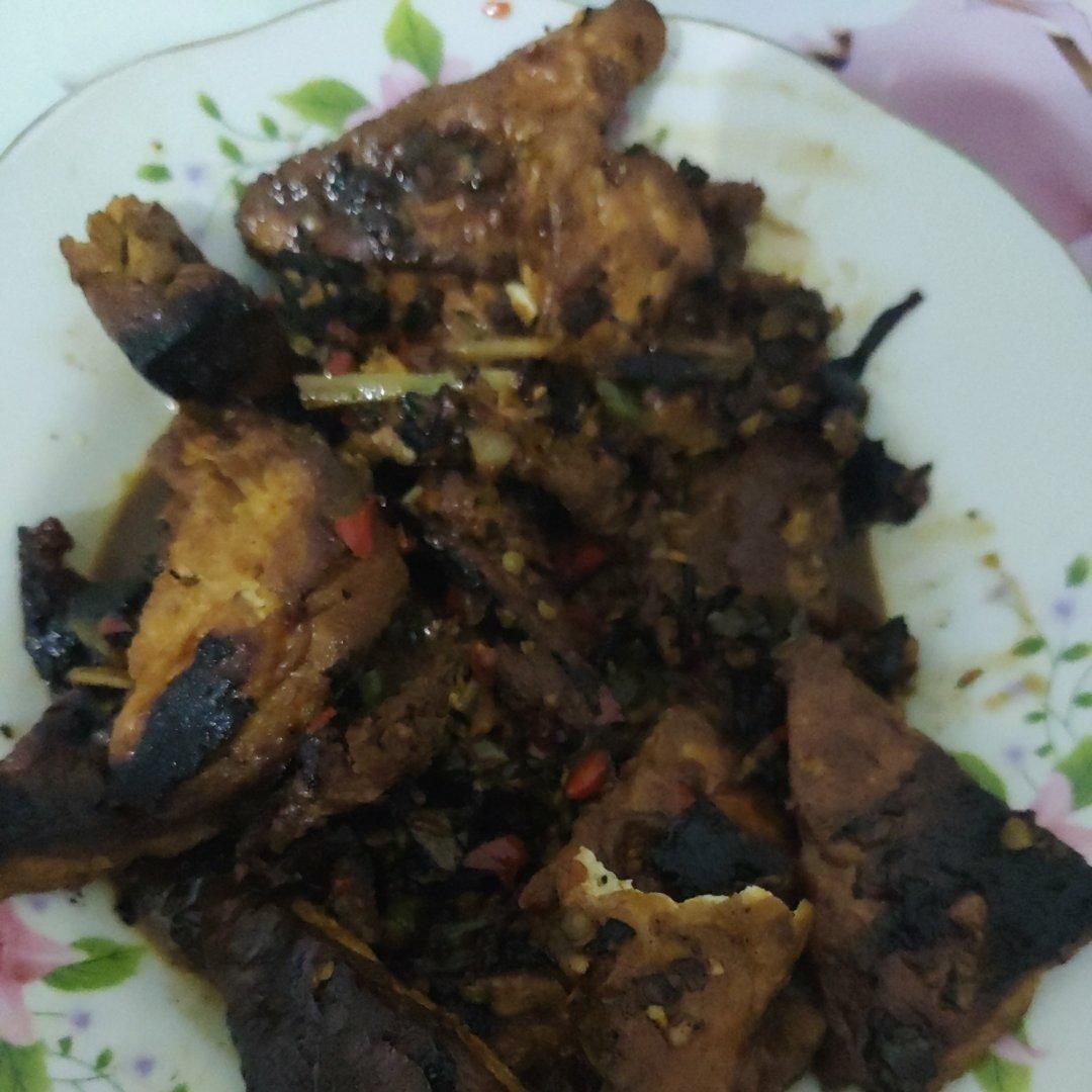 焖煎豆腐