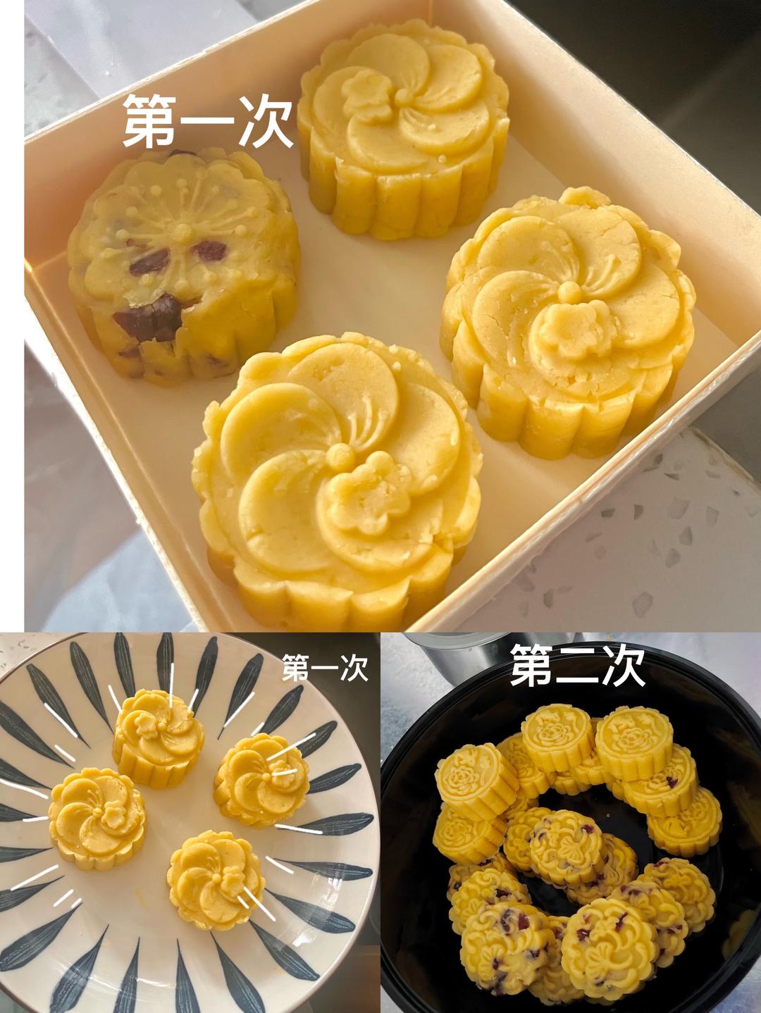 低糖版奶香绿豆糕-百分百成功