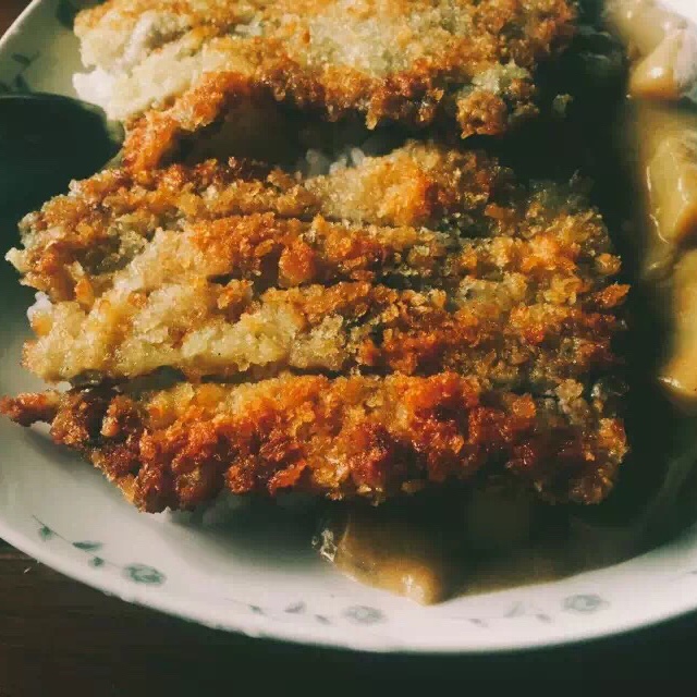 炸猪排咖喱饭