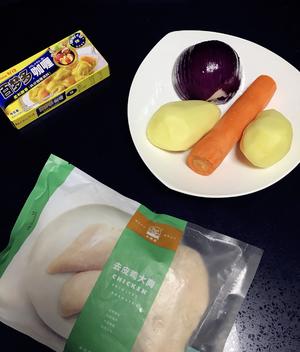 简单快手咖喱鸡肉饭#太阳谷食谱#的做法 步骤1