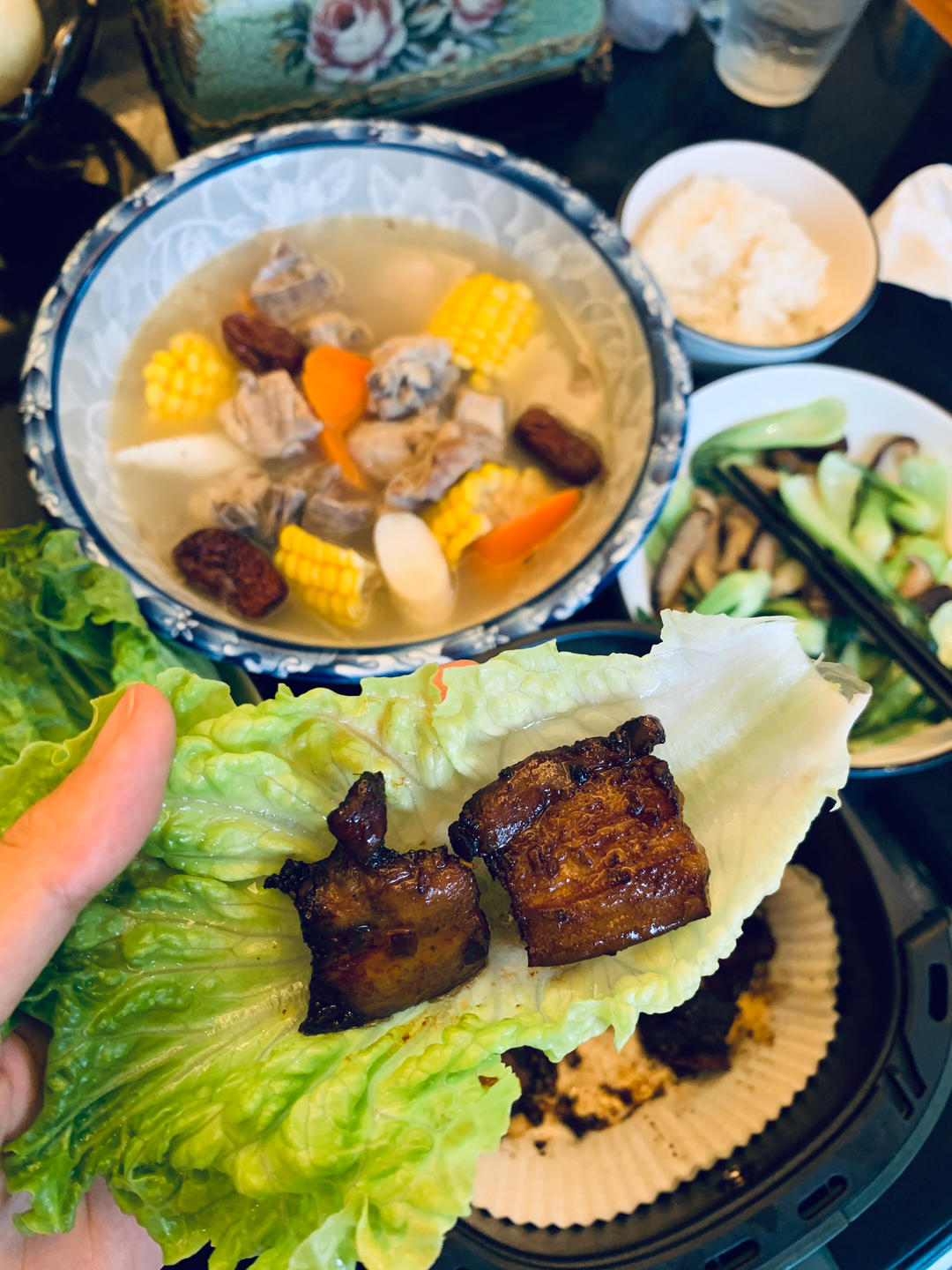 空气炸锅五花肉