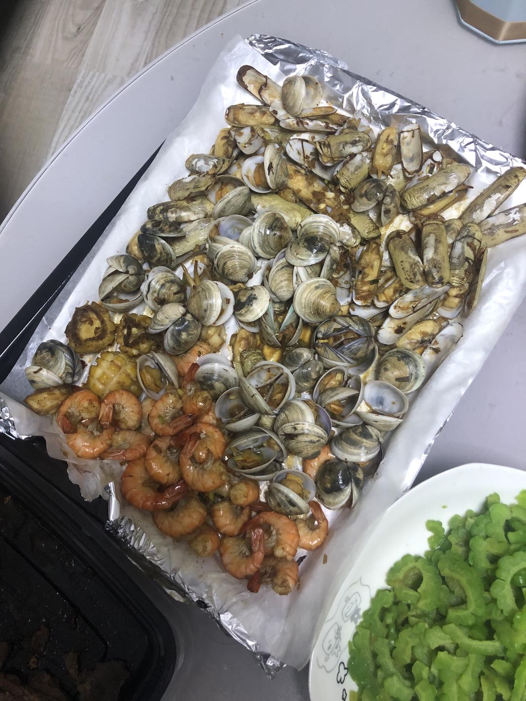 烤箱版🦐小海鲜🦐