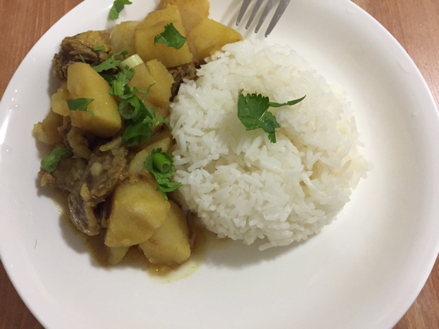 咖喱牛腩土豆
