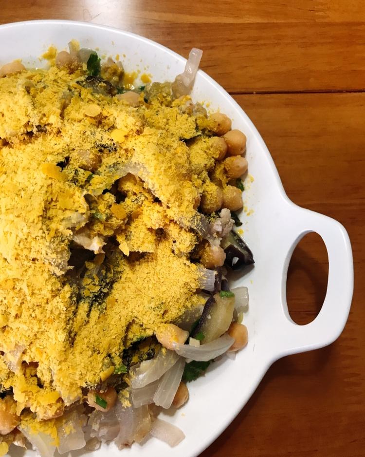 【健康三餐】鹰嘴豆鸡胸茄子饭