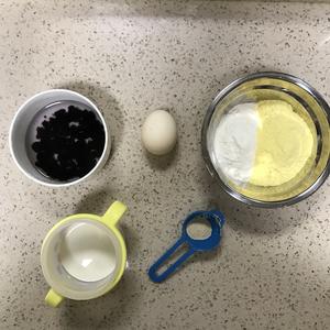 蓝莓奶香松饼—无添加超好吃的做法 步骤1