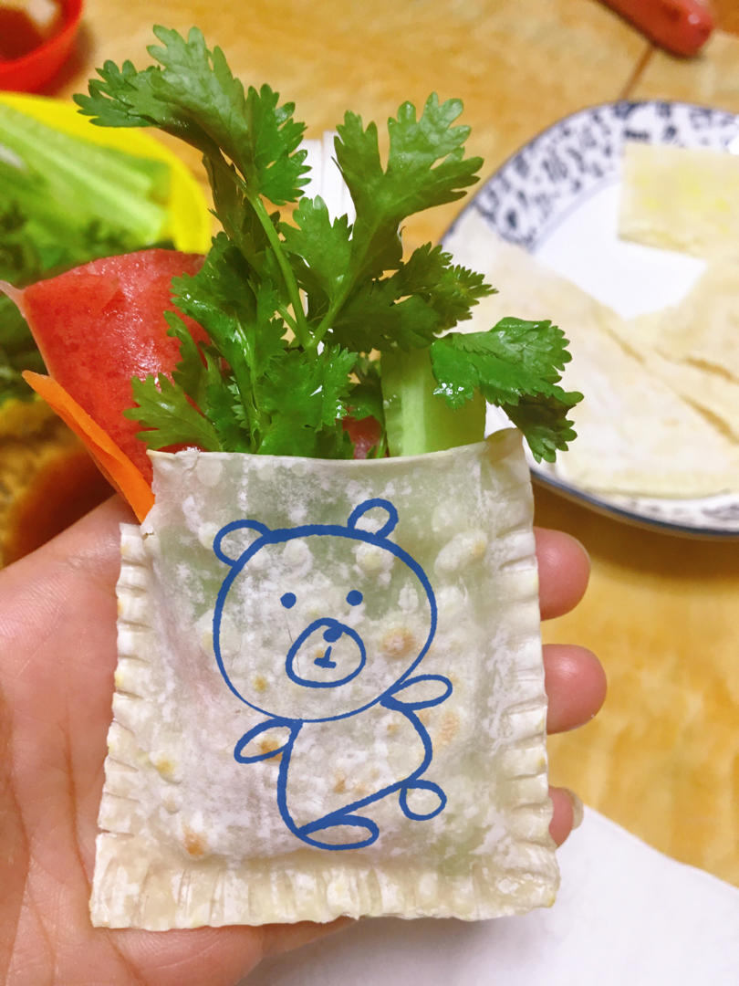 酸甜茄汁鸡肉口袋饼🌟