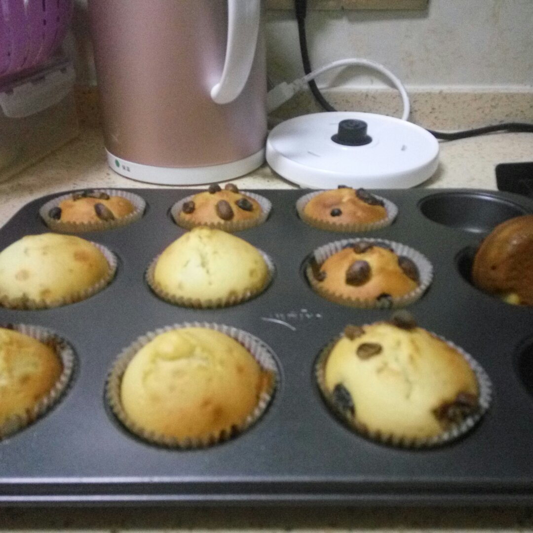 酸奶葡萄干马芬