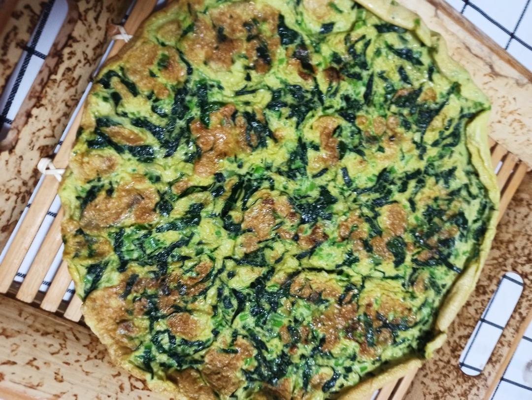 专治宝宝不吃蔬菜的菠菜蛋饼