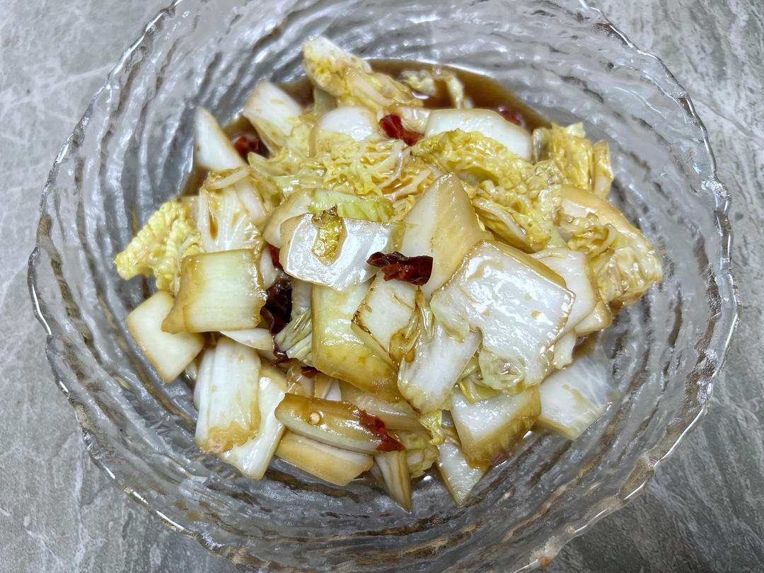 酸辣咸甜的醋溜白菜🥬