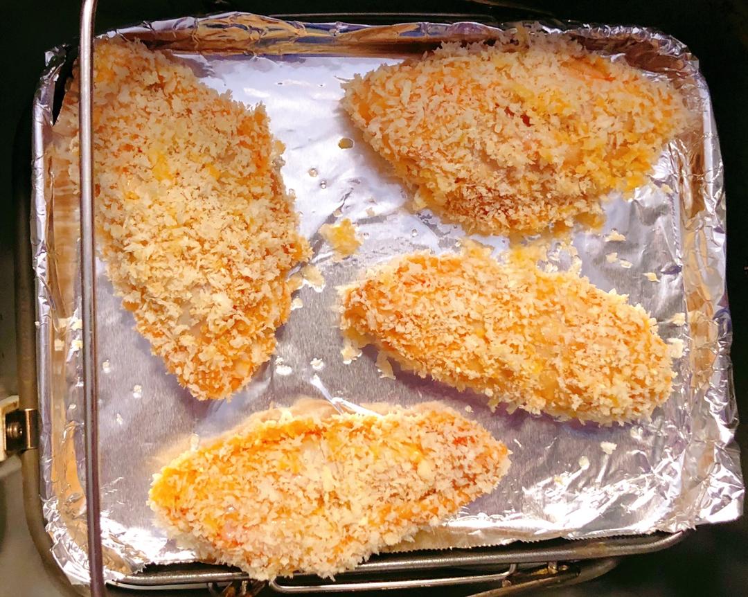 熟悉的陌生人_61kx做的烤鸡翅(面包糠版)