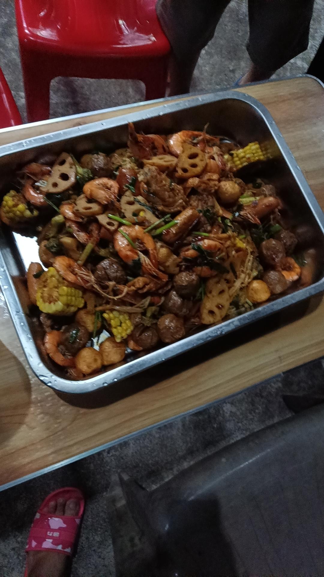 自制麻辣香锅（一般辣）