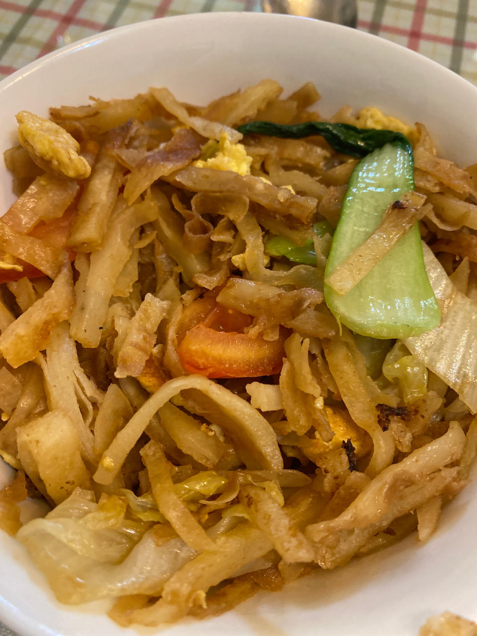 番茄鸡蛋炒饼丝