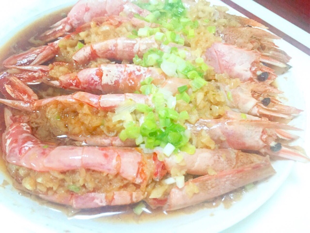 蒜蓉烤阿根廷红虾