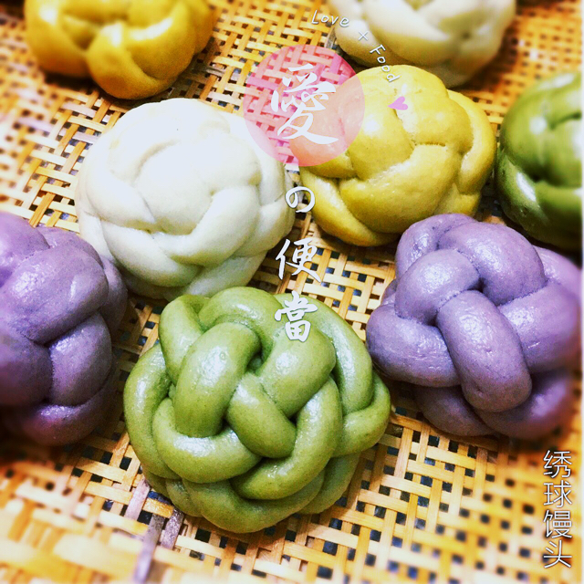 绣球馒头！