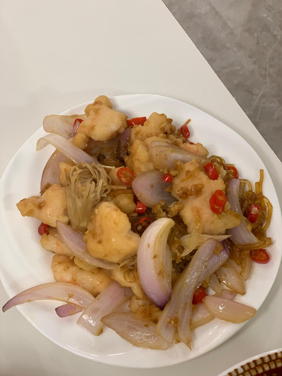 🔥天气越来越冷，来一道热乎乎的蒜蓉虾粉丝煲，简直太幸福了❗️