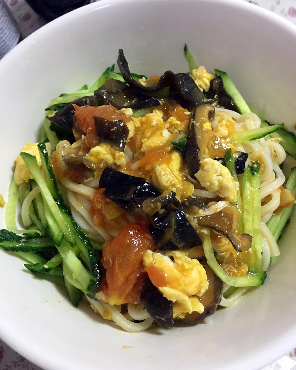 西红柿鸡蛋打卤面