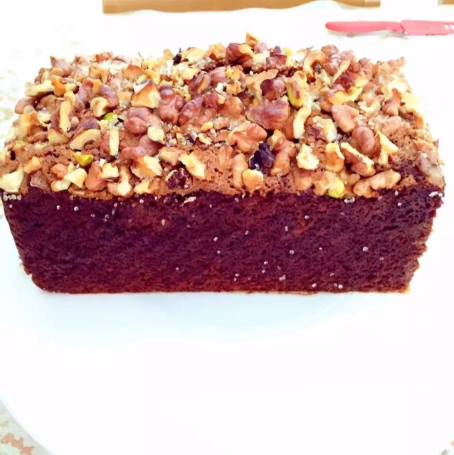 香蕉核桃磅蛋糕 Banana & Walnut Pound Cake