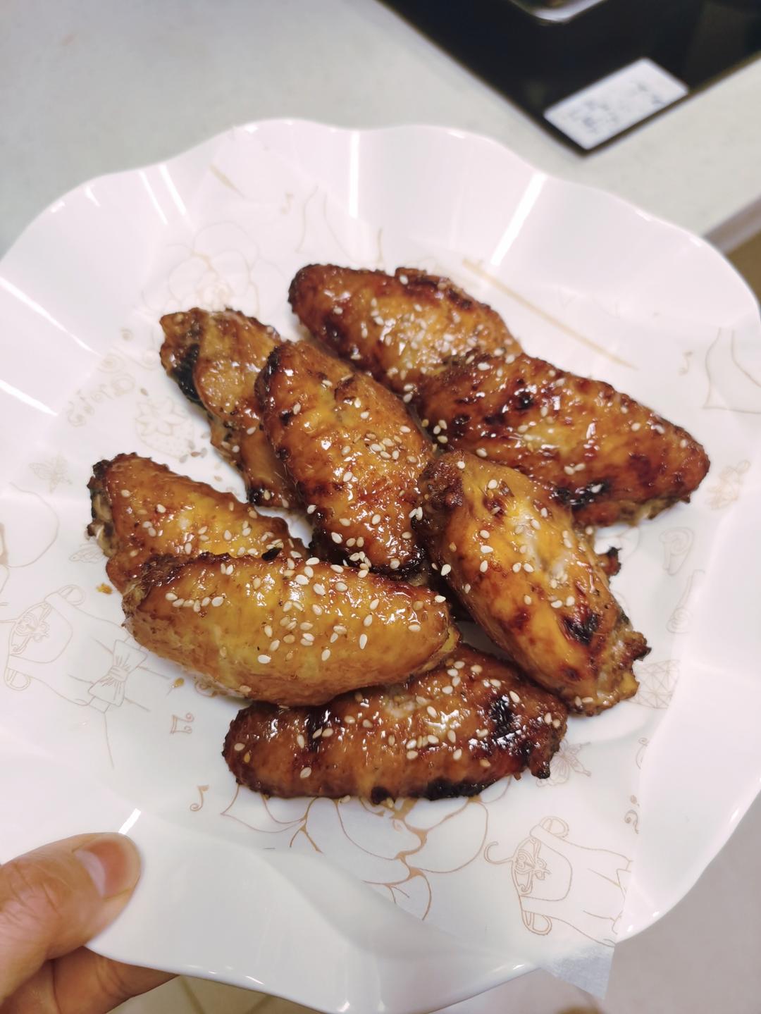 烤箱版蜜汁烤鸡翅的做法