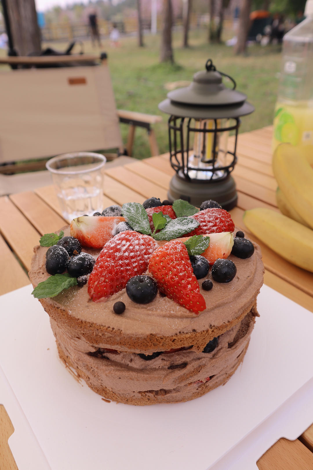 裸蛋糕の巧克力🍫可可戚风