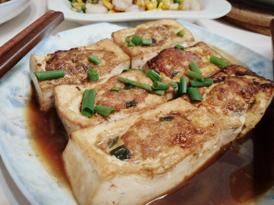 客家煎酿豆腐