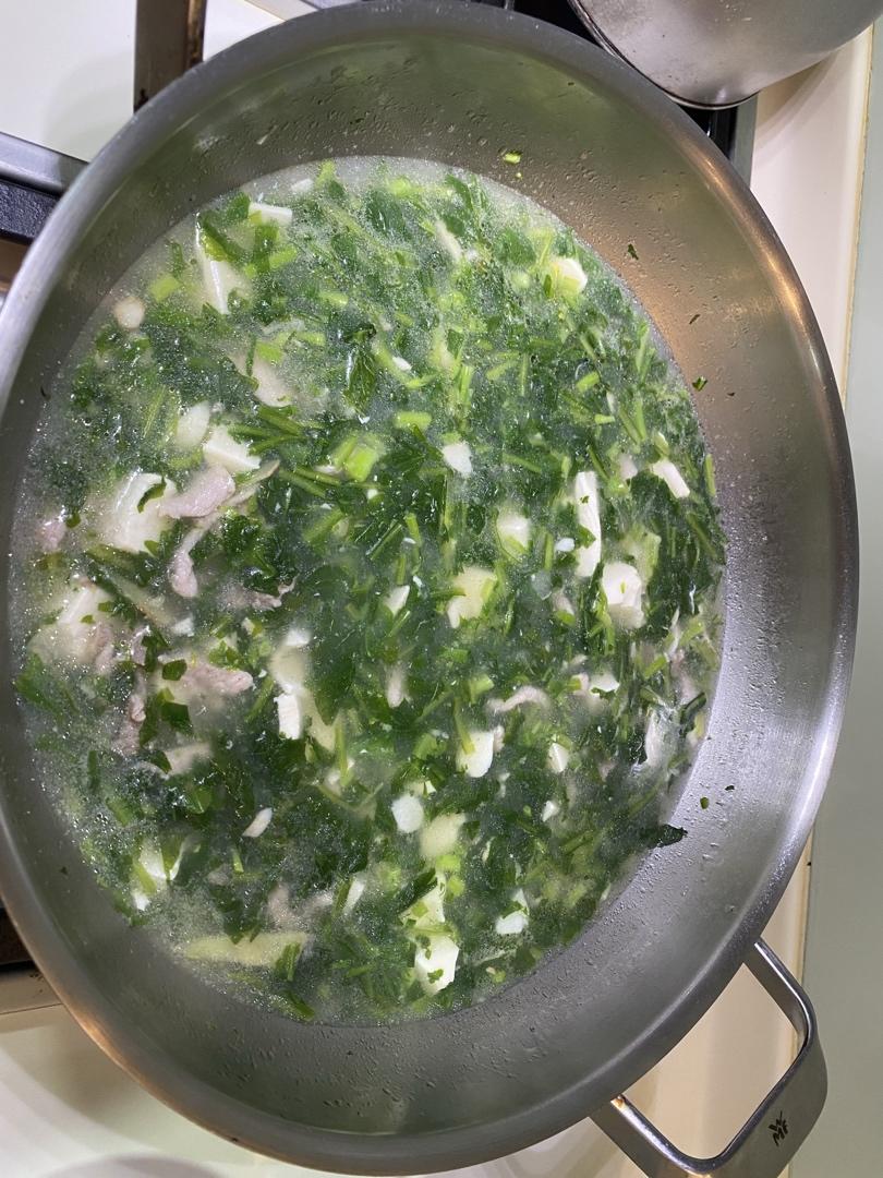 荠菜豆腐羹