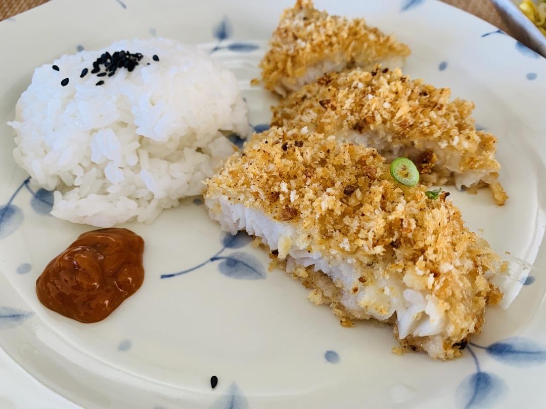 香酥烤鱼排