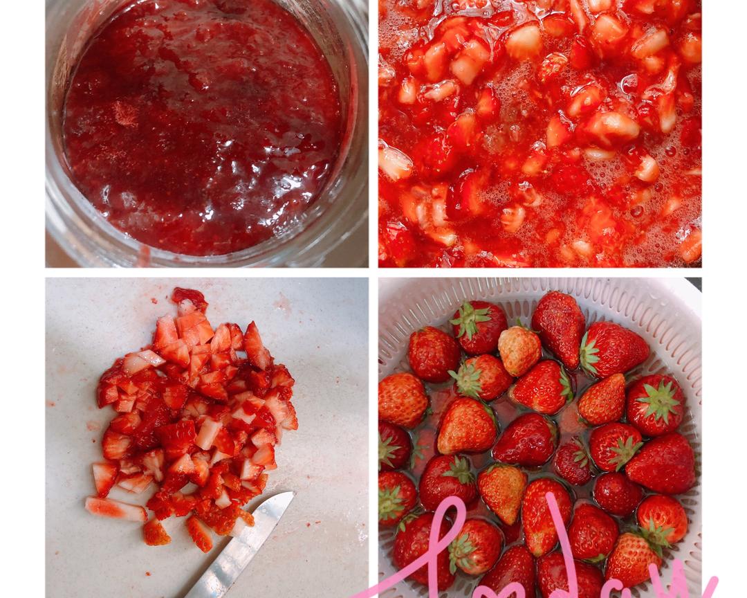 草莓酱（无添加）的做法